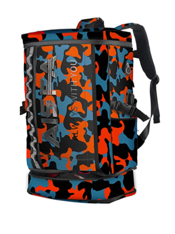 <transcy>AISFA backpack large capacity waterproof fabric with USB charging port AI-XIE04</transcy>