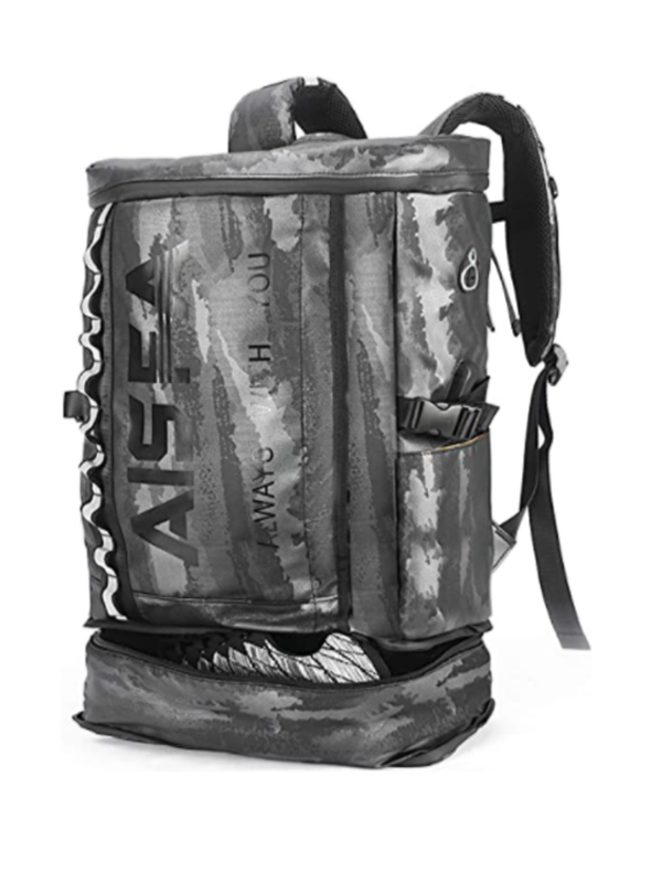 <transcy>AISFA Backpack Large Capacity Waterproof Fabric with USB Charging Port AI-XIE02</transcy>