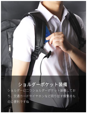 <transcy>AISFA Backpack Large Capacity Waterproof Fabric with USB Charging Port AI-XIE02</transcy>